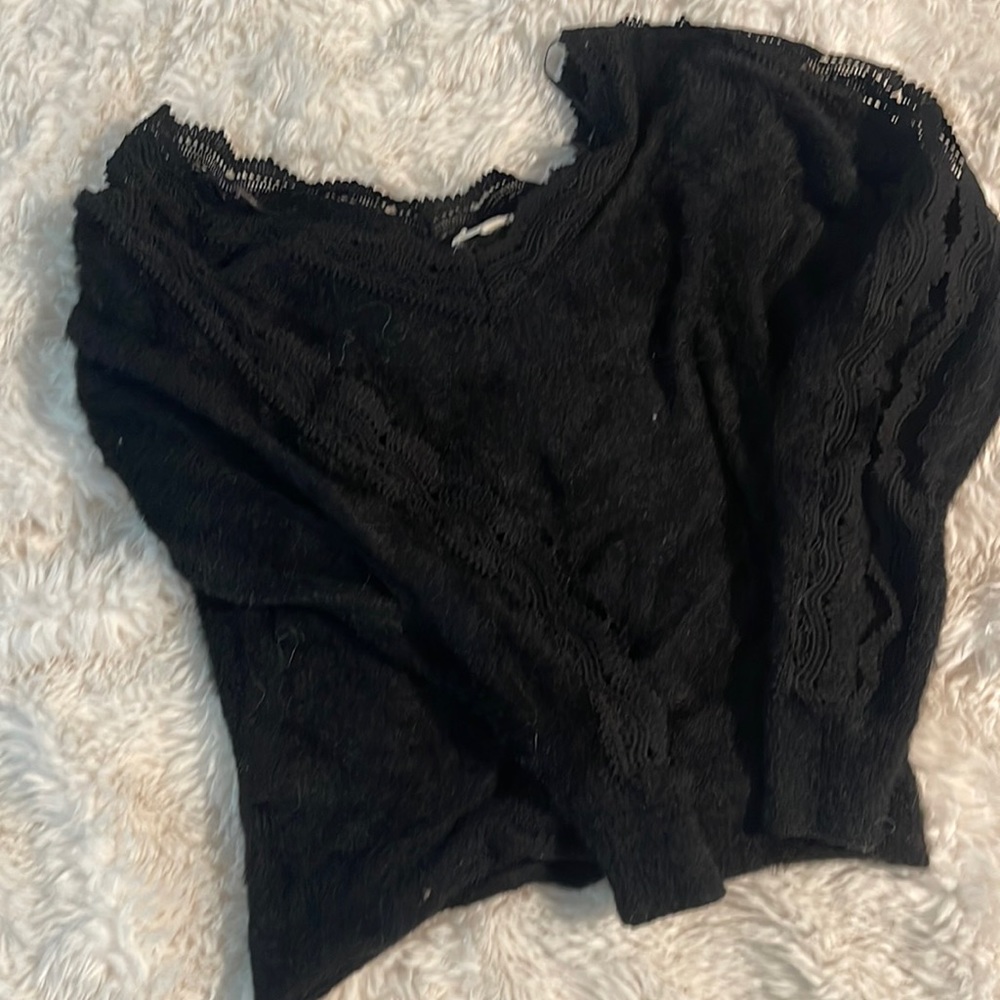 Black sweater
